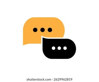 live chat icon on white background