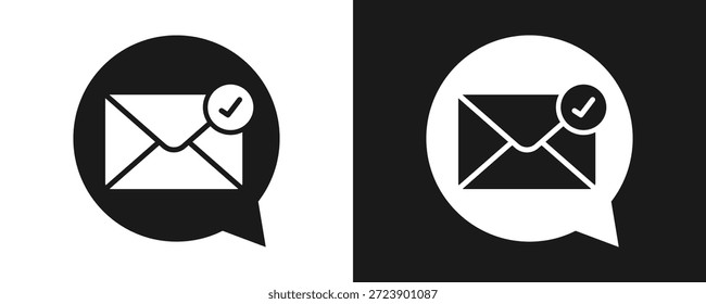 Chat en vivo Icon Set Glifo En Fondo Blanco Y Negro