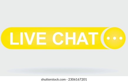 Live chat icon. vector illustration
