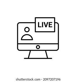live chat icon in vector. Logotype