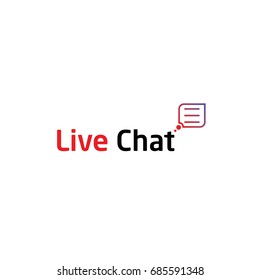 Live Chat Logo Design