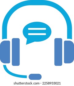 Icono vectorial de chat en vivo. Se puede usar para imprimir, móviles y aplicaciones web.