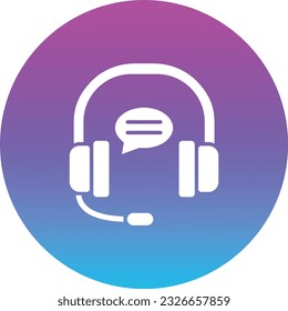 Live Chat vector icon. Can be used for printing, mobile and web applications.