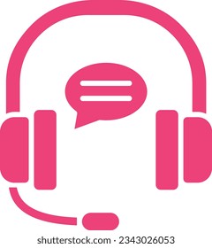 Icono vectorial de chat en vivo. Se puede usar para imprimir, móviles y aplicaciones web.