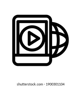 live entertainment icon or logo isolated sign symbol vector illustration - high quality black style vector icons
