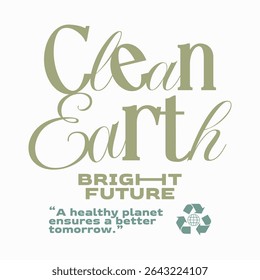 Live green, Environment sustainability quotes t-shirt design, Green living poster graphic, Environmental graphic for print, Ecological and nature phrase typography,  Ecology design