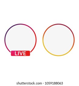 live history social network vector