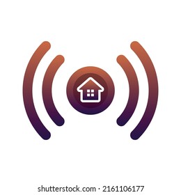 icono de plantilla de diseño de degradado de logotipo en vivo