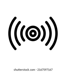 icono en vivo o logotipo símbolo de signo aislado ilustración vectorial - iconos vectoriales de estilo negro de alta calidad
