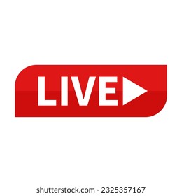 Icono En Vivo En Color Y Forma De Rectángulo De Red Duo Para Edición De Vídeo
