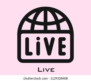 Live icon signs