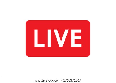 Live Icon Symbol Simple Design Network Stock Vector (Royalty Free ...