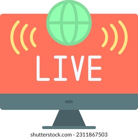 Live icon vector image. Suitable for mobile application web application and print media.