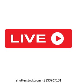 live icon vector symbol illustration 