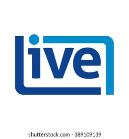 Live Logo Vector Stock Vector (Royalty Free) 389109139 | Shutterstock
