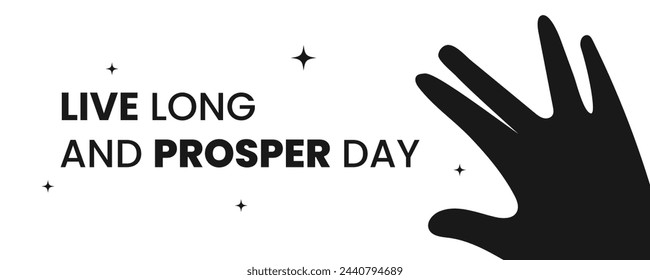 Live Long and Prosper Day Banner