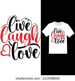 live lough love, positive thinking, heart love, valentine day design