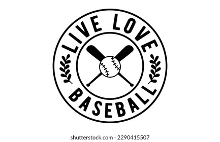 Live love baseball svg, baseball svg, Baseball Mom SVG Design, softball, softball mom life, Baseball svg bundle, Files for Cutting Typography Circuit and Silhouette, Mom Life svg