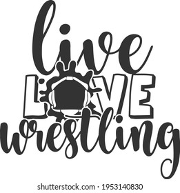 Live Love Wrestling - Wrestling design