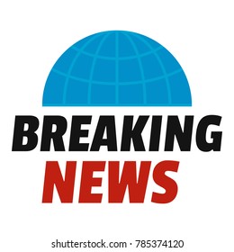Live media icon. Flat illustration of live media vector icon for web.