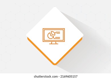 Live Migration And Management _ Monitoring Tools Icon Vector Design