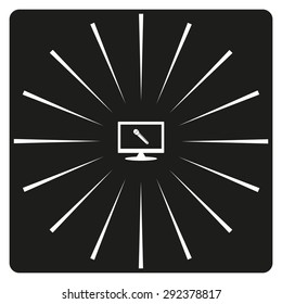 live music. icon. vector design