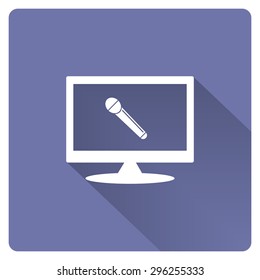 live music. icon. vector design