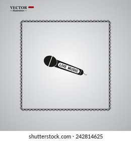 live music, vector illustration, EPS 10
