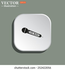 live music, vector illustration, EPS 10