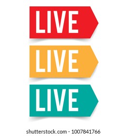 Live News Ribbon Sign