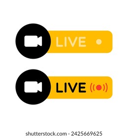Live Recording Video Call Indicator Label