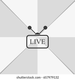 Live sign.