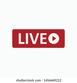 Live Stream Sign Emblem Logo Vector Stock Vector (Royalty Free) 639776002