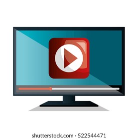 live straming concept isolated icon