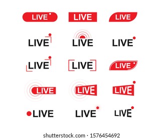 Live stream. Live broadcast. Video