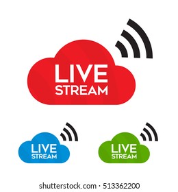 Live Stream Icon, Logo