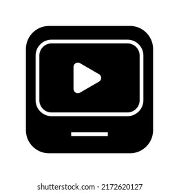 live stream icon or logo isolated sign symbol vector illustration - high quality black style vector icons
