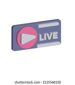 live stream icon set 3D ashtetic ,custom 3D icons suitable for any stream product. Make your next product and project more stunning with 3D Icons. Suitable For live stream vidio or vlog