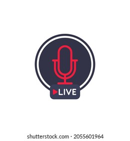 Live Stream Or Online Session Vector Icon