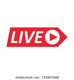 Live Stream Sign Emblem Logo Vector Stock Vector (Royalty Free) 639776002