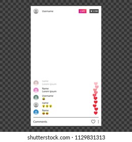 Instagram Live Icon Images Stock Photos Vectors Shutterstock