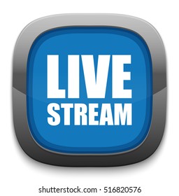 live streaming button