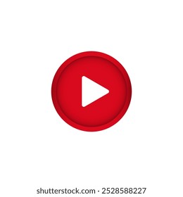 Icono de transmisión en vivo, firmar. Botón para transmisión, transmisión en vivo o en línea. Plantilla para TV, canal, noticias de última hora en vivo, redes sociales, diseño online.Vector aislado sobre fondo blanco