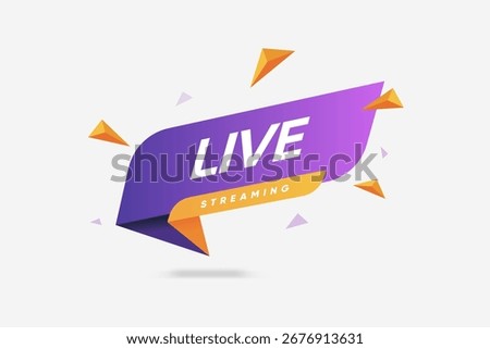 Live streaming icon. Live stream icons. Video broadcasting icon. Red live symbol for TV, news, movies, shows, webinar. Online stream icons.