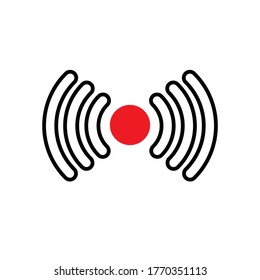 
Diseño vectorial de iconos de streaming en vivo