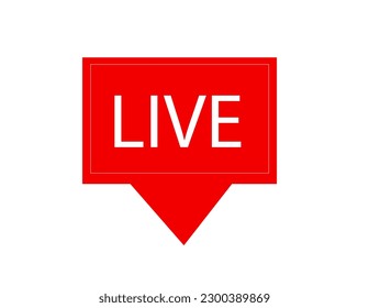 live streaming icon vector illustration