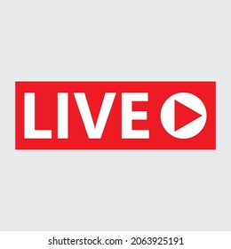 Live streaming Icon-Badge-Button for broadcasting-or online video stream-Vector-Live streaming icons-tv stream screen banners