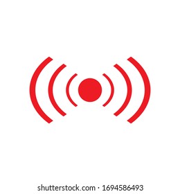 Live streaming icons. Red symbol and button of live streaming, broadcasting, online stream. Lower third template for tv, shows, movies and live performances. Vector