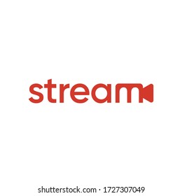 Live streaming logo desain. Live broadcast on social media, broadcast video news, online channel vector icon illustration inspiration.