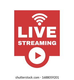 Live Stream Button Images, Stock Photos & Vectors | Shutterstock